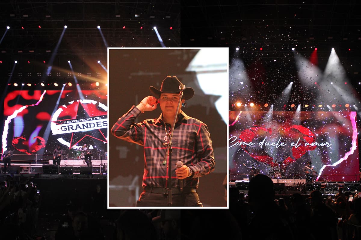 Herencia de Grandes prende la Explanada de las Estrellas de la ExpoGan 2026 con concierto que reúne a cientos de fans en Hermosillo