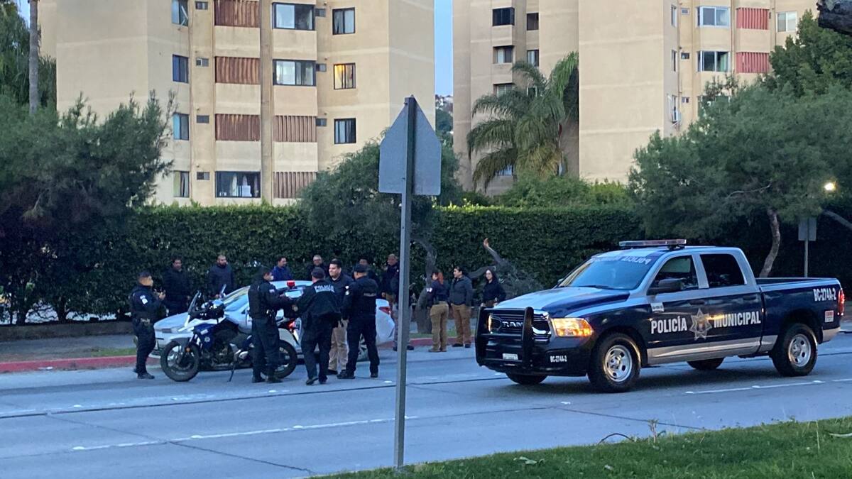 El hecho se registró alrededor de las 17:30 horas.