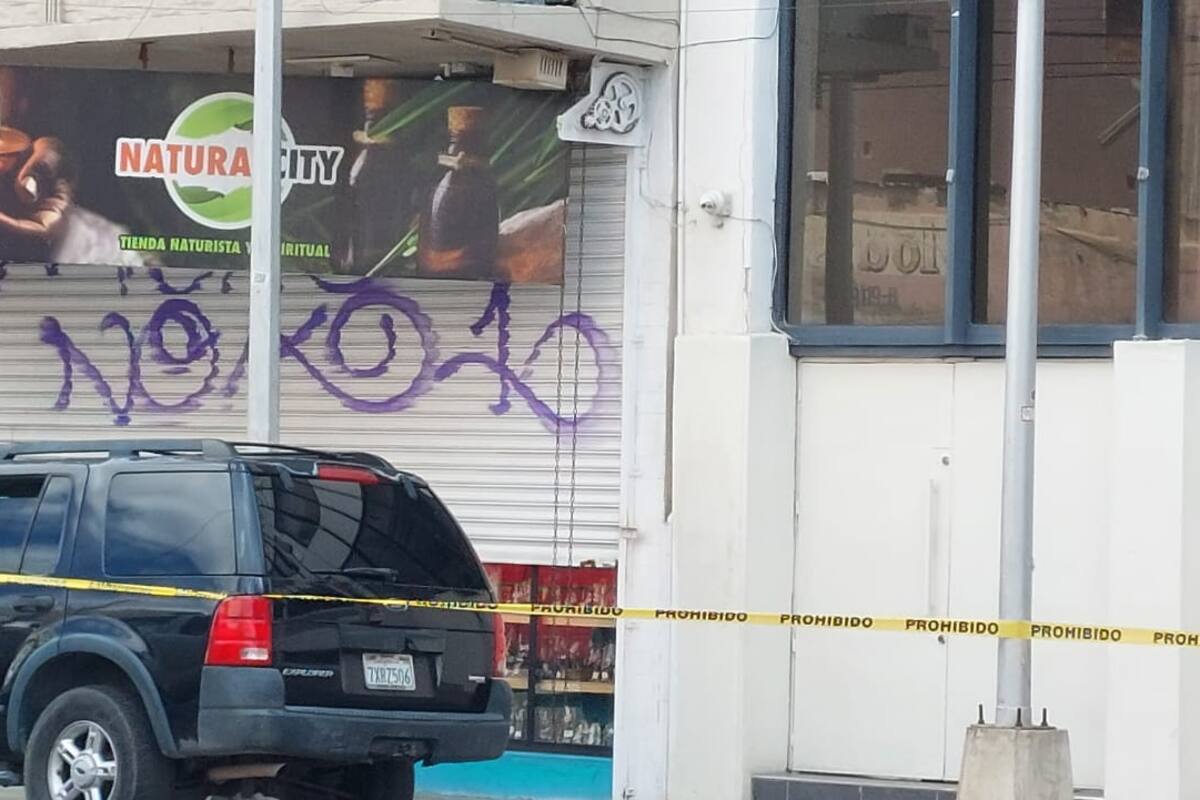 Matan a dos empleados tras resistirse a un asalto en tienda de la Zona Centro de Tijuana
