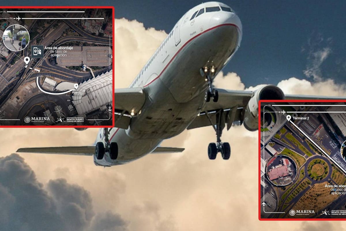 (VIDEOS) Usuarios del AICM deben caminar más de medio kilómetro para abordar taxis de aplicación; los tunden en redes