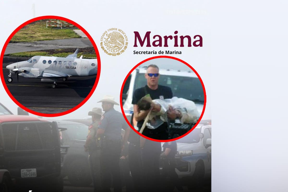 Avión de la Marina mexicana se desplomó en Texas, mueren 2 personas de apoyo médico para el traslado de niños en misión humanitaria del Plan Marina y la Fundación Michou y Mau (VIDEOS)