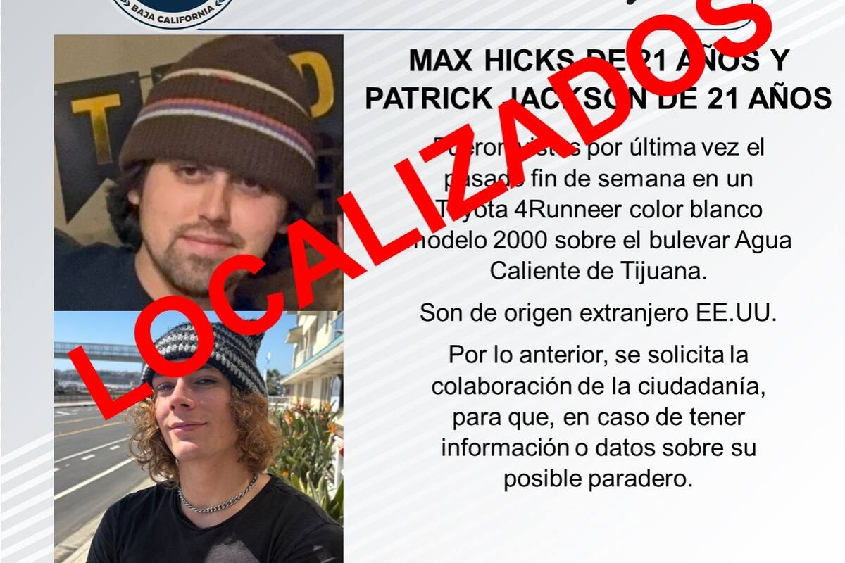 FGE localiza a estadounidenses desaparecidos