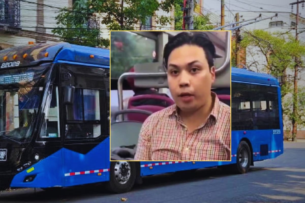 “Ya bájate y te doy tus siete pesos”: Joven pagó doble boleto en transporte público para poner su mochila en un asiento, pero lo regañaron por no ceder el lugar a otros pasajeros (VIDEO)
