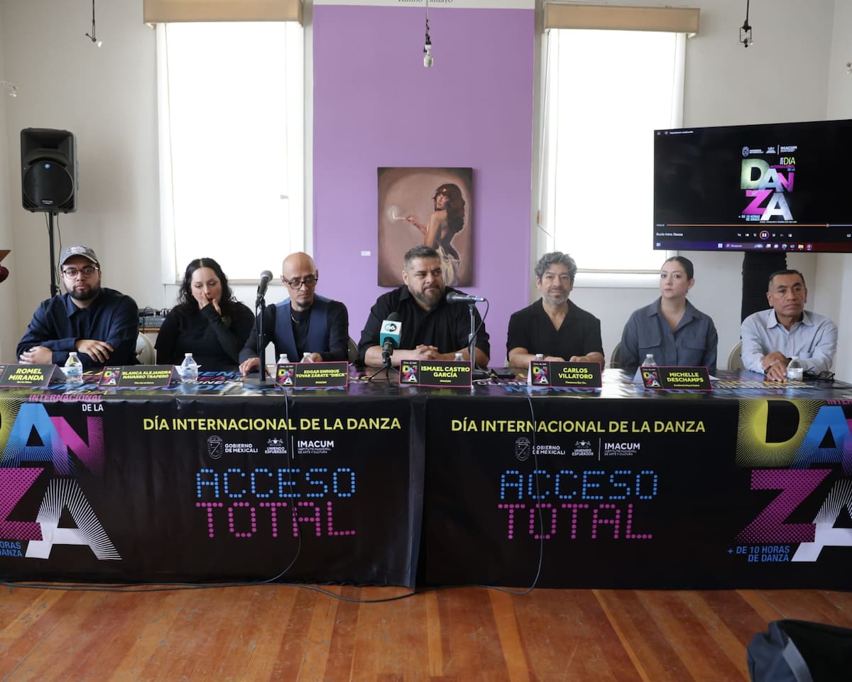 El Ayuntamiento de Mexicali, a través del Instituto Municipal de Arte y Cultura (Imacum), anunció la realización del primer festival de la danza, que se llevará a cabo este sábado 25 de abril en la Casa de la Cultura l Foto: Javier Gallegos