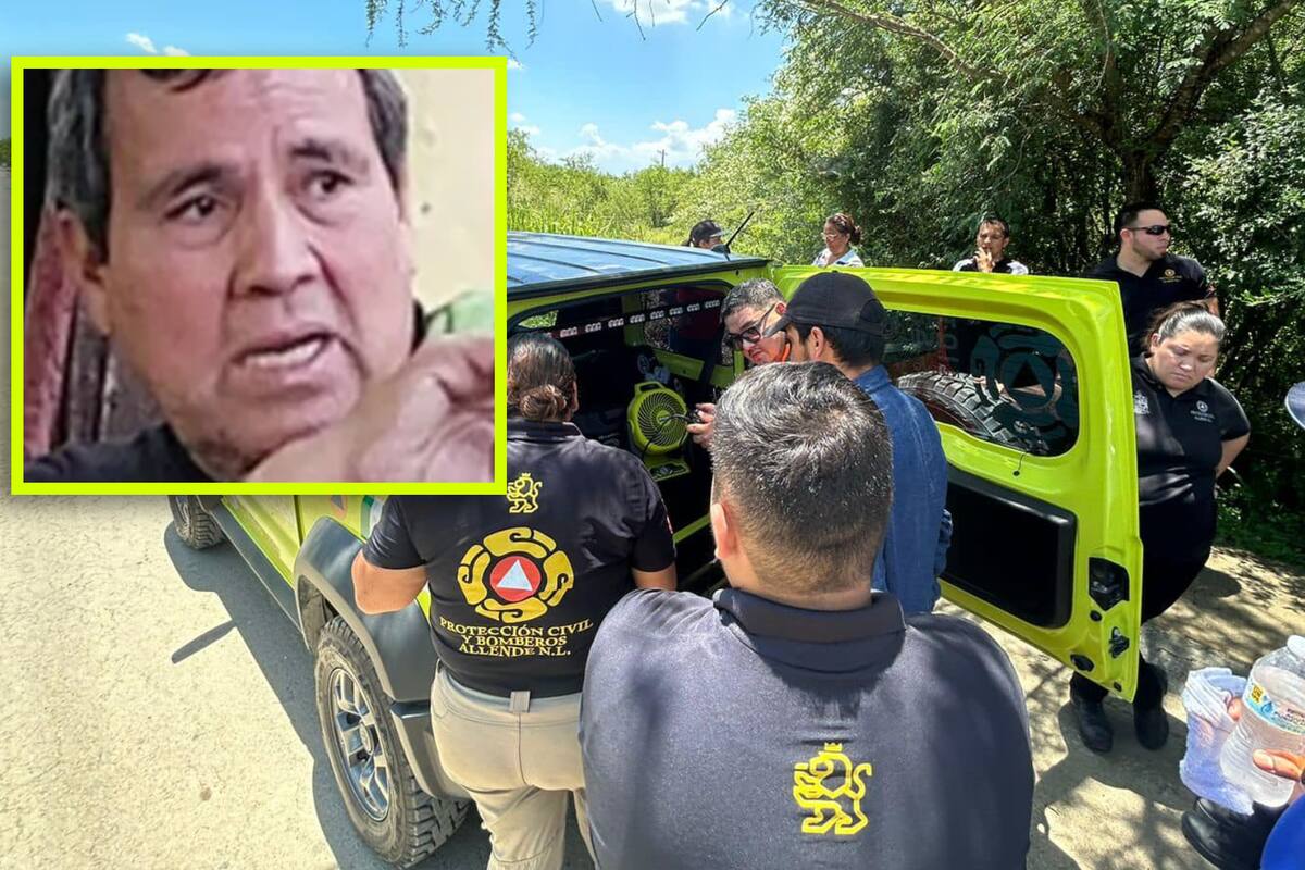 Encuentran sin vida a agricultor de 65 años que cayó de un barranco en Nuevo León