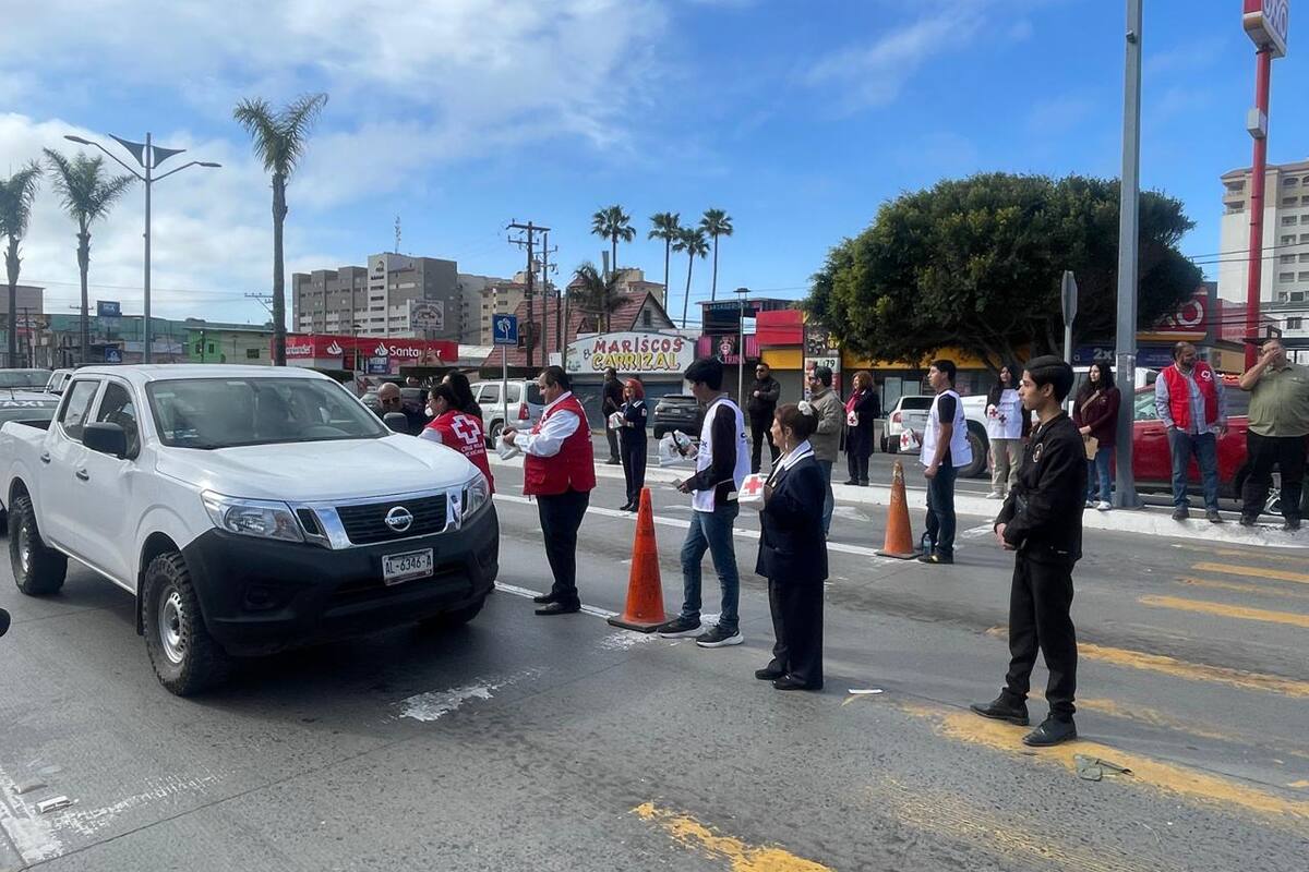 Arranca colecta anual de Cruz Roja Rosarito; busca recaudar 1 mdp