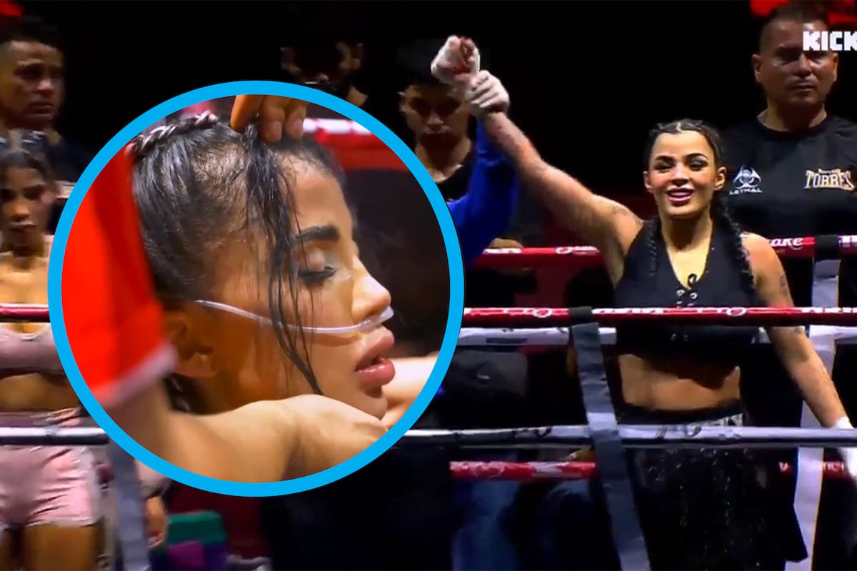 Karely Ruiz noquea a la colombiana Karina García en el Stream Fighters 4 en Bogotá