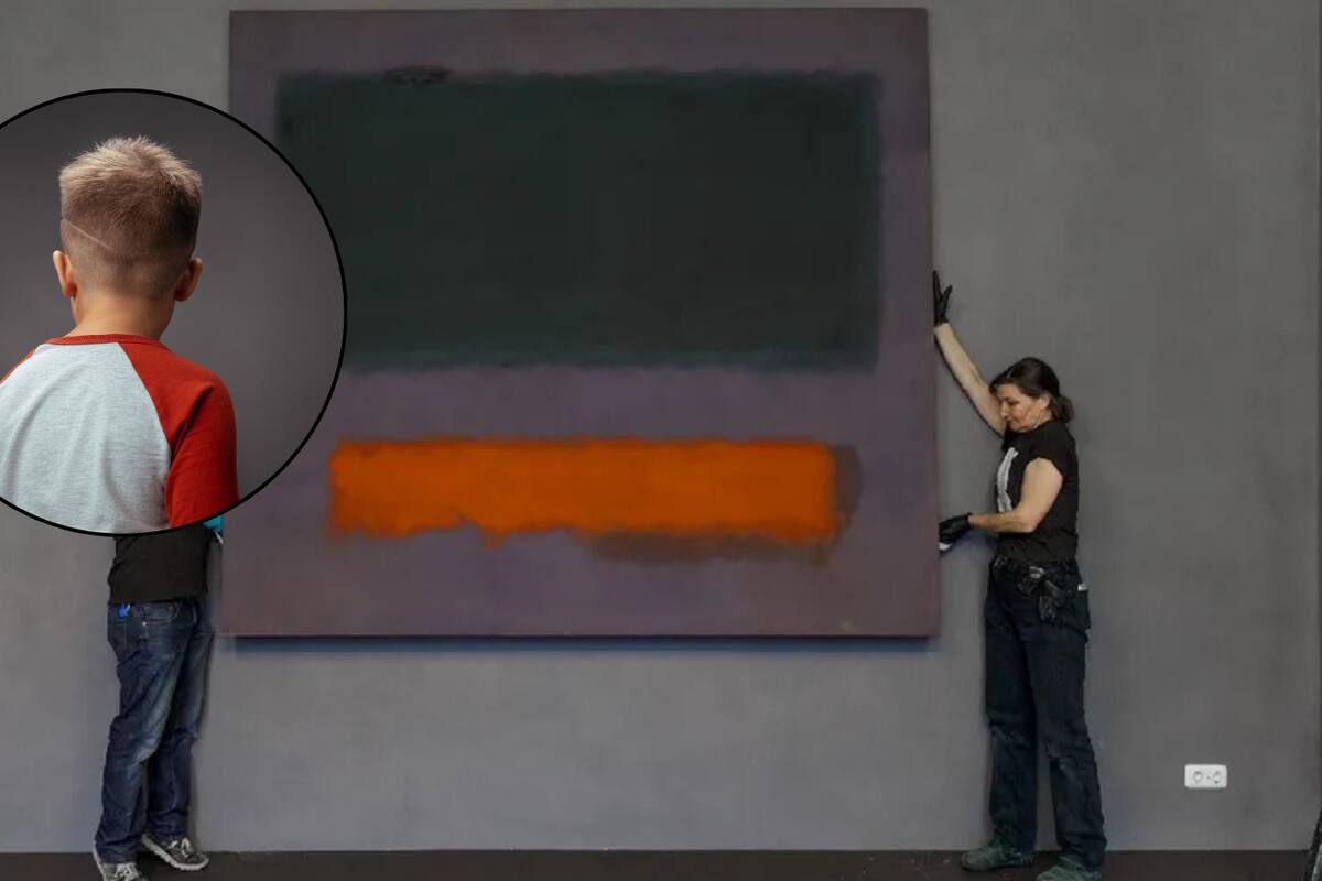 En un “momento de descuido”, Niño daña cuadro de Mark Rothko valuado en 50 millones de euros en museo de Países Bajos