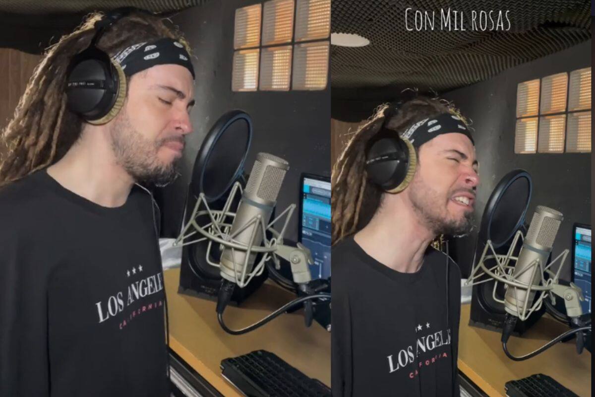 Hombre se viraliza por cantar la canción de “Rosas” de La Oreja de Van Gogh en versión Metal