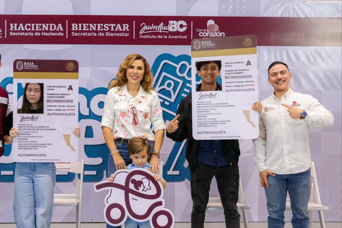 Ofrecen licencias gratuitas y descuentos a jóvenes de Baja California