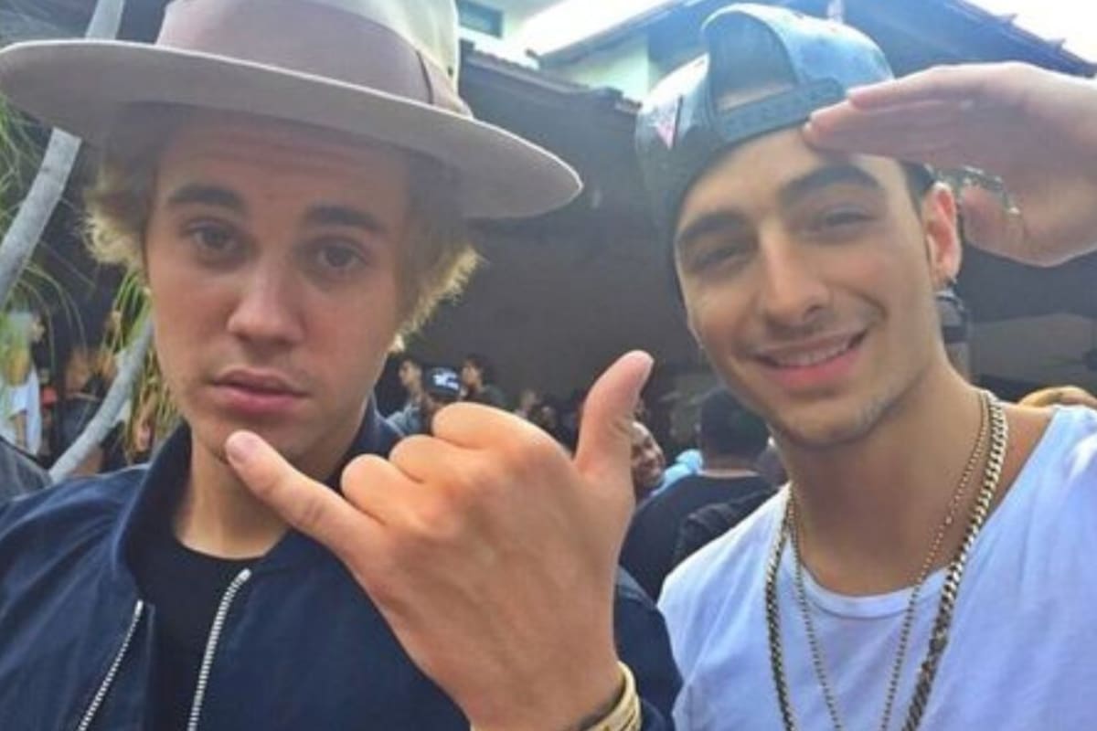 Resurge foto de Maluma y Justin Bieber en fiesta de Sean Diddy Combs