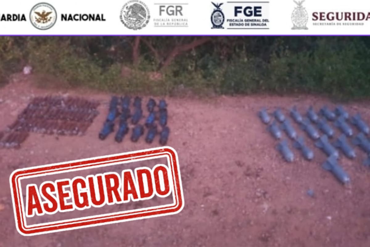 Localizan y destruyen 86 artefactos explosivos improvisados en Concordia, Sinaloa