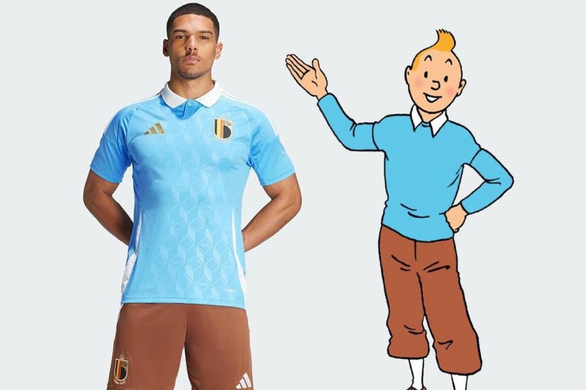 El uniforme de Bélgica está inspirado en Tintín