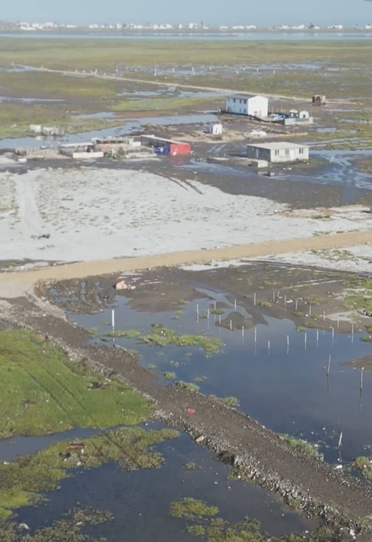 El Atlas de Riesgos de Ensenada identifica a El Salitral como una de las zonas más vulnerables a inundaciones costeras por mareas extraordinarias y mar de fondo. Foto: Cortesía