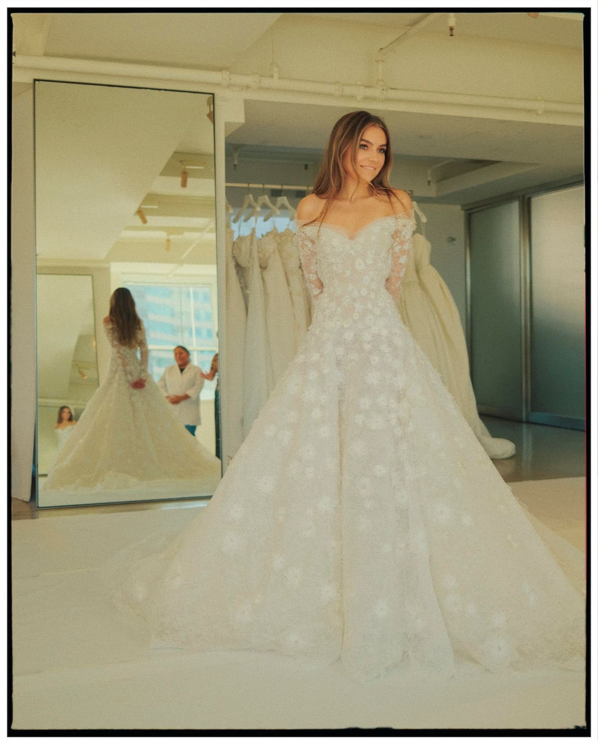 Vestido de novia de Sofía Castro / Instagram: @elle_mexico