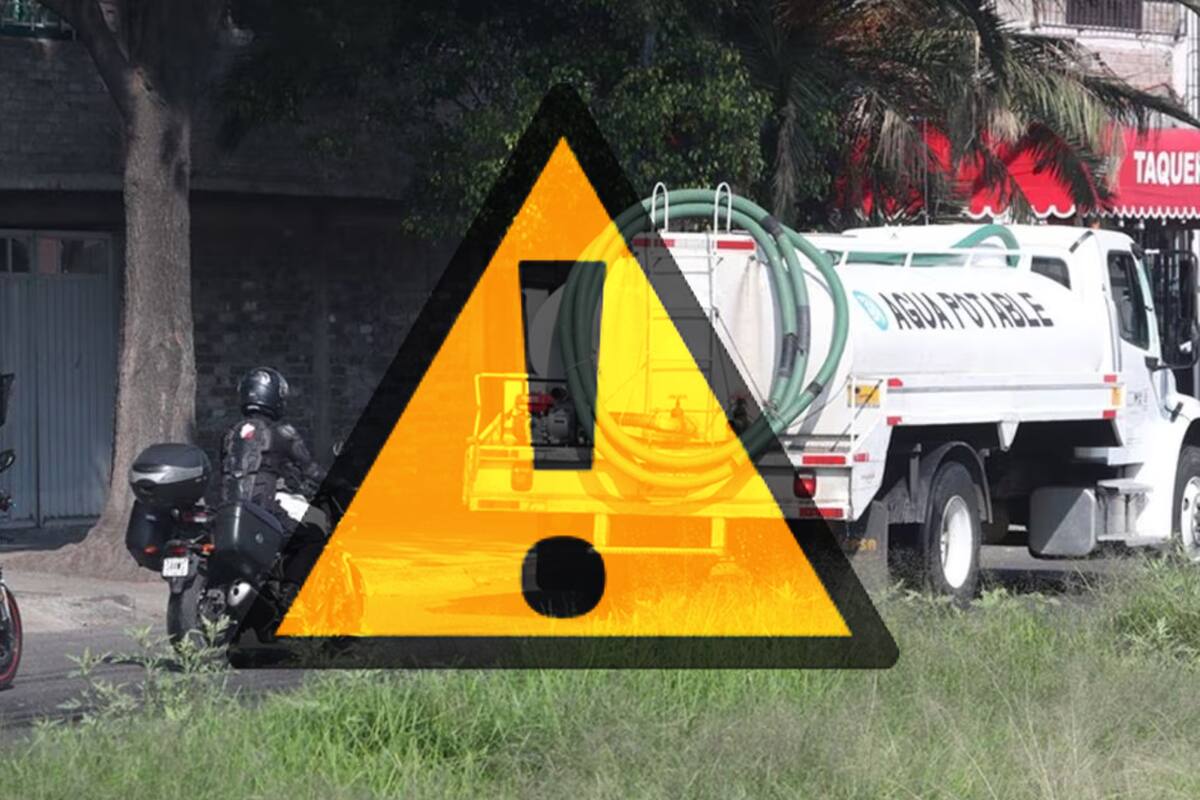 Mujer pide pipa de agua a la que chofer la sube; “subió los vidrios y la radio”, denuncia