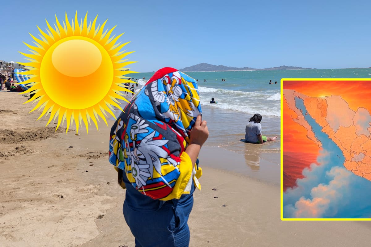 Ola de calor llega fuerte: SMN alerta por máximas de 40 a 45 °C para 27 estados y también viene un frente frío