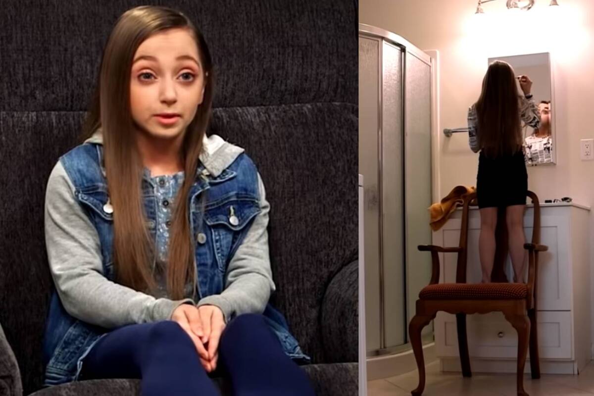 Shauna Rae: la mujer de 22 años que luce como una niña de ocho