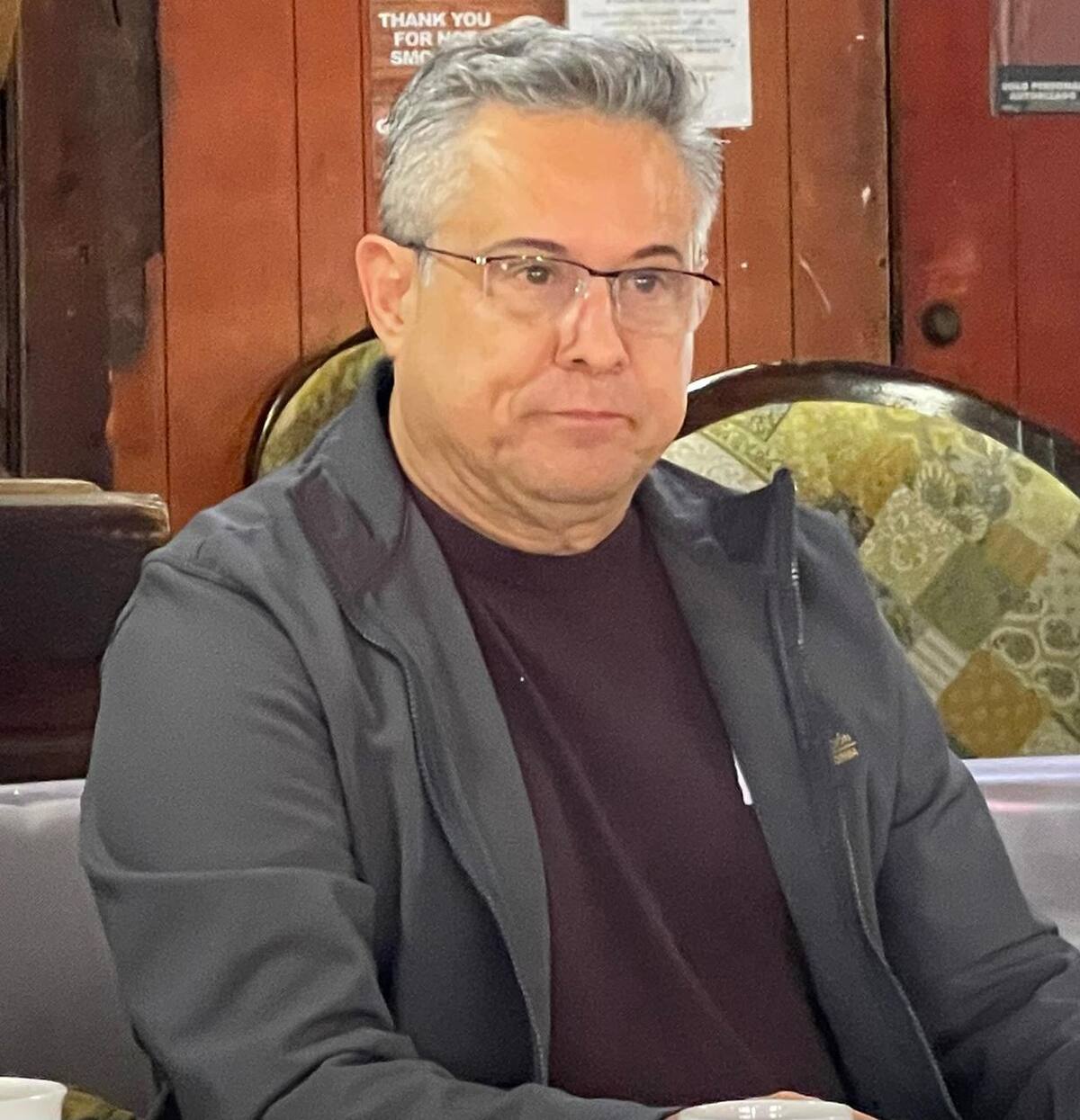 Juan Carlos Huerta Ávila, delegado de la Secretaría de Educación en Rosarito.
