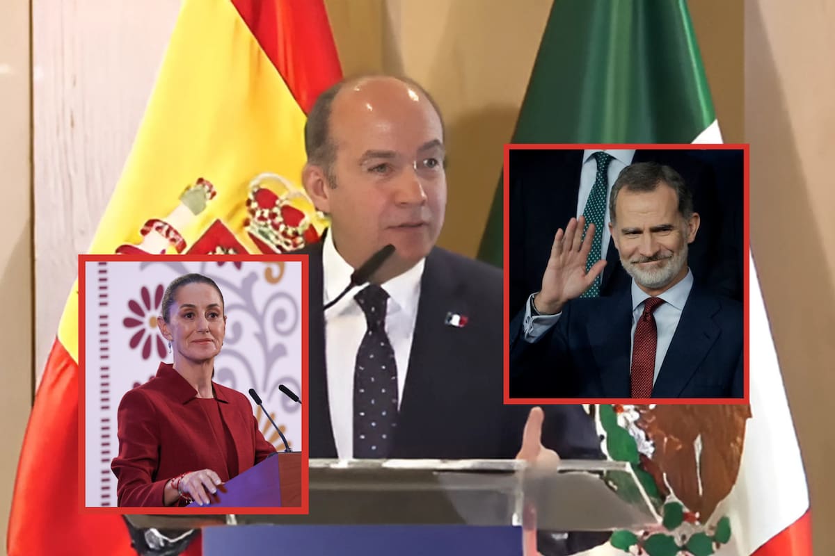 Felipe Calderón pide dejar atrás el resentimiento por la Conquista: “México y España podemos construir un puente"