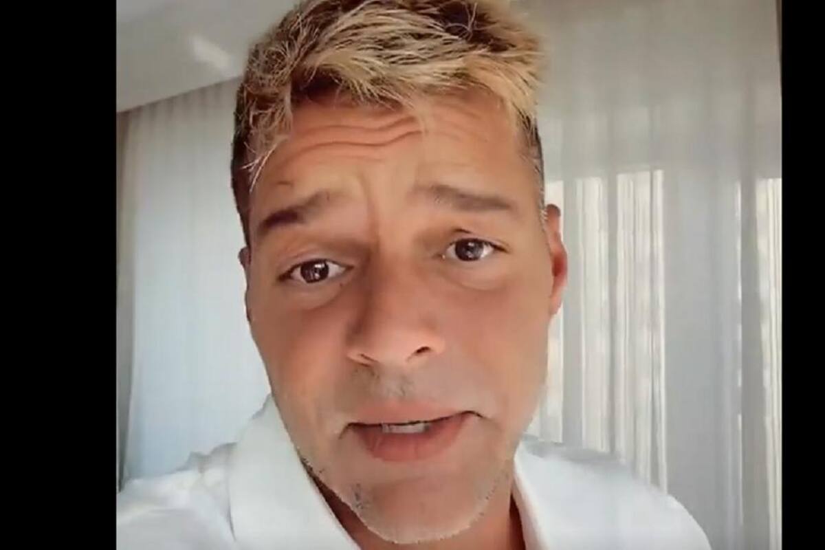Ricky Martin aclara que un suero vitamínico le causó reacción alérgica en la cara