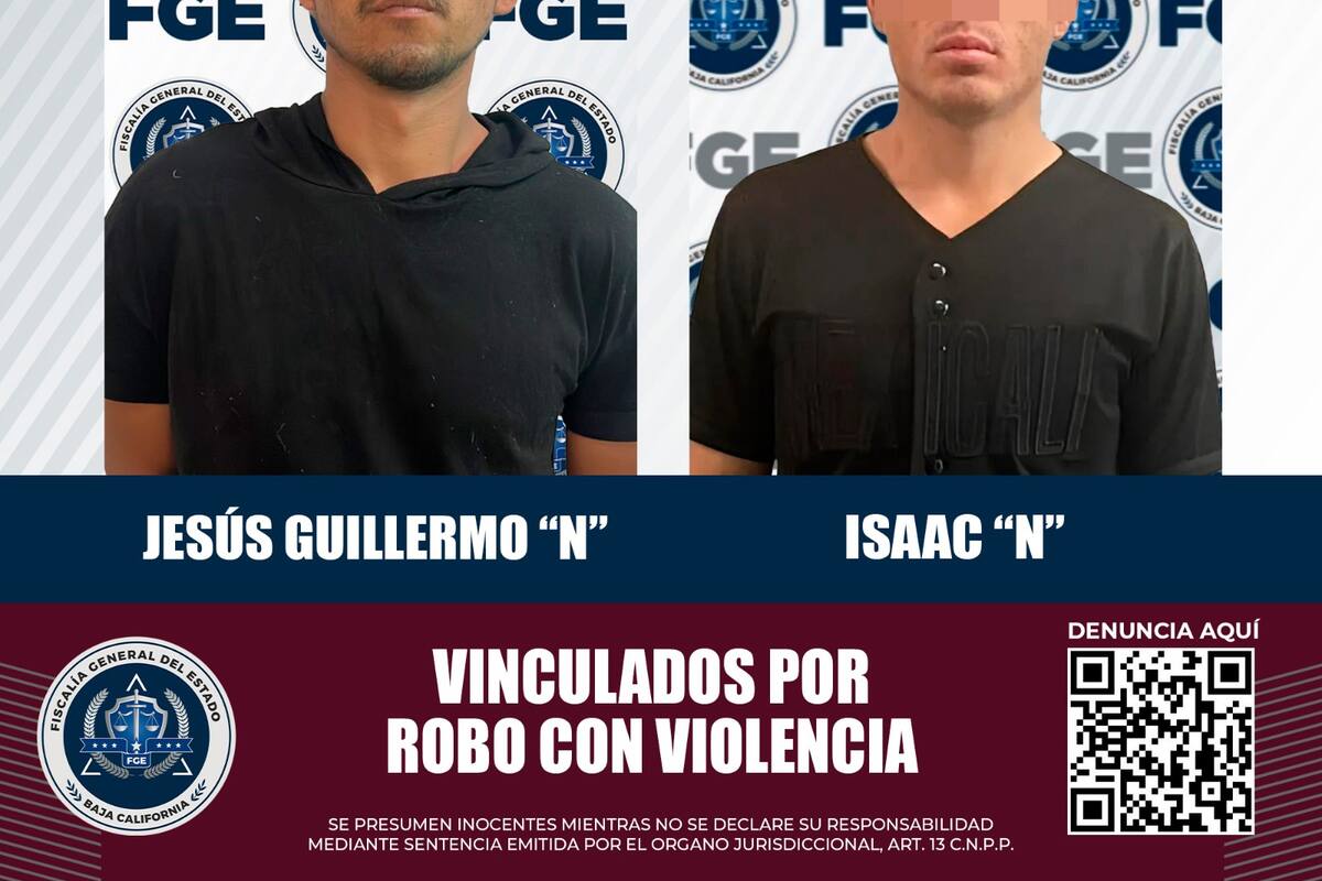 Dejan en prisión preventiva a dos por asaltos