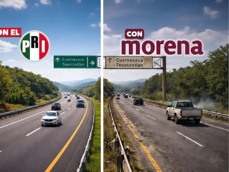 El PRI intenta exhibir a Morena con imágenes generadas por IA, pero un error básico revierte la crítica