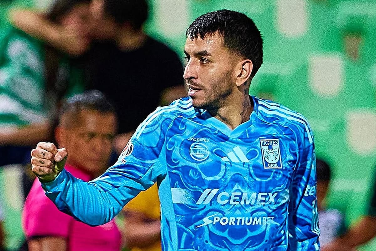Con golazo de Ángel Correa, los Tigres se llevan 3 puntos de la casa del Santos