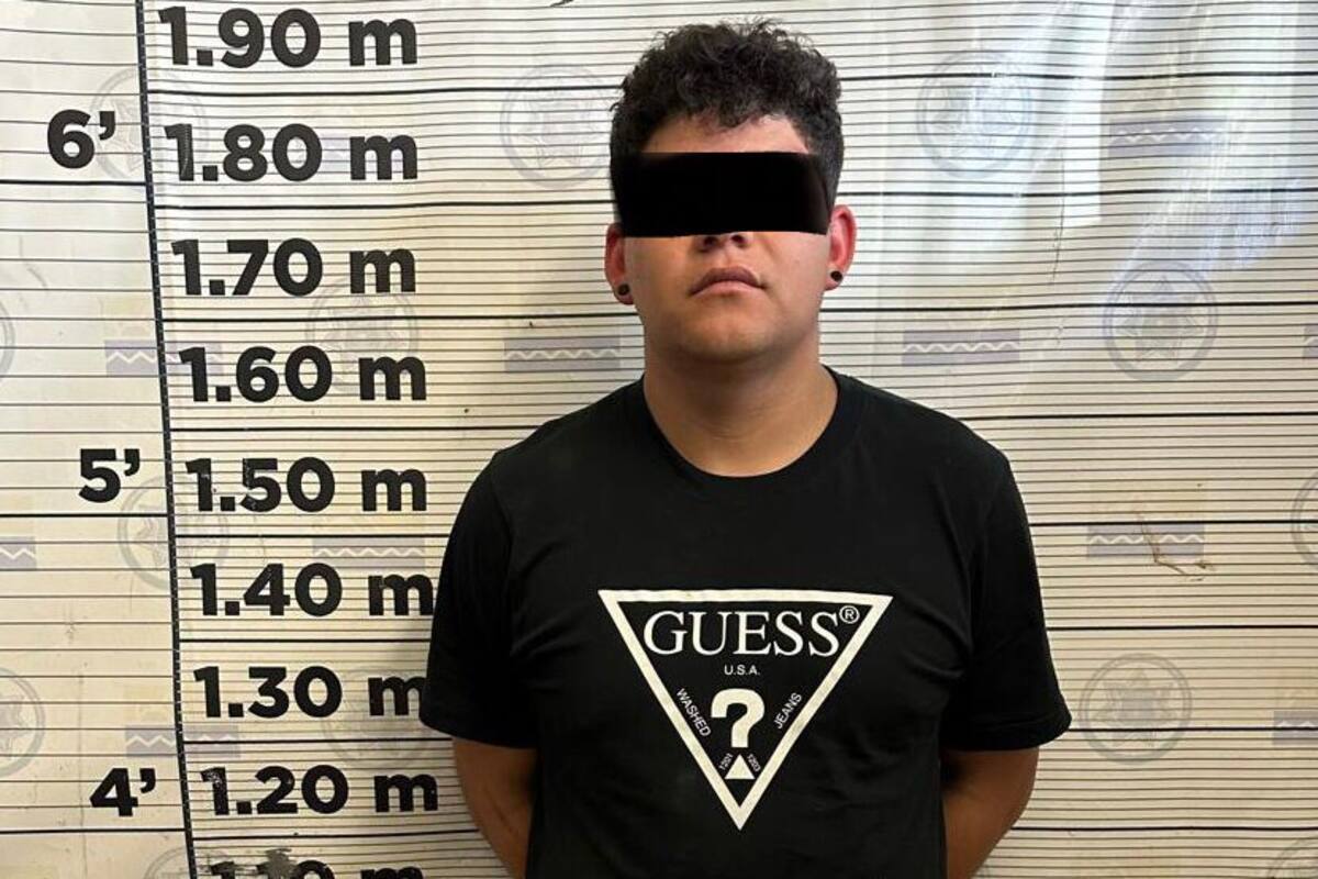 Detienen a joven con arma de fuego en Rosarito