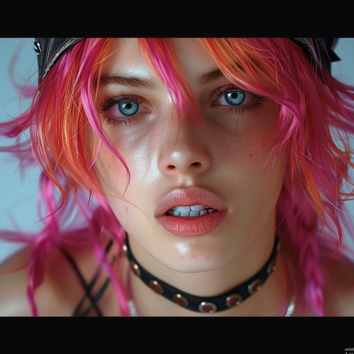 Así se vería Poison de Street Fighter en la vida real según la IA de Midjourney, un servicio de texto a imagen que permite crear formas artísticas a partir de descripciones textuales.