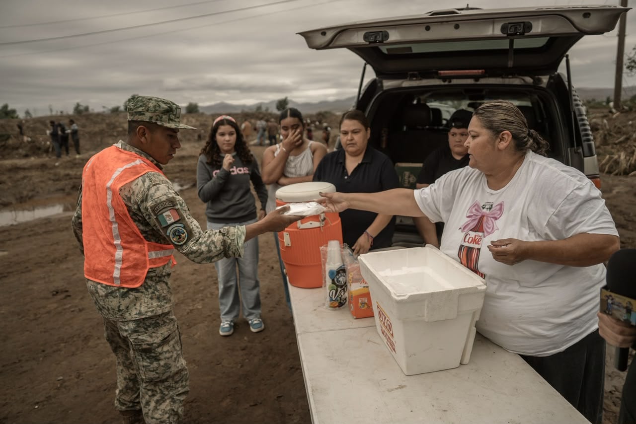 La cifra de personas desaparecidas tras el desbordamiento del arroyo El Pípila, en Maneadero, podría ser mayor a la reportada oficialmente. Foto: Cortesía / Border Zoom