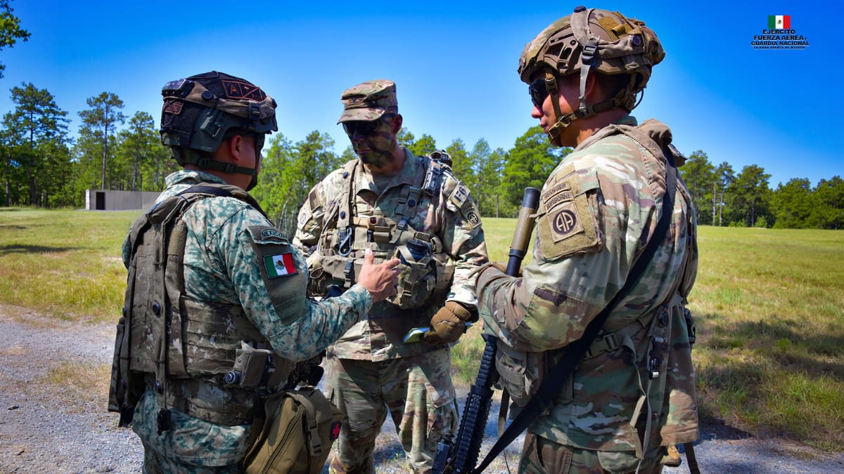 518 militares mexicanos participaron en el Ejercicio Rotacional 2026 en Luisiana junto a fuerzas de Estados Unidos. @Defensamx1