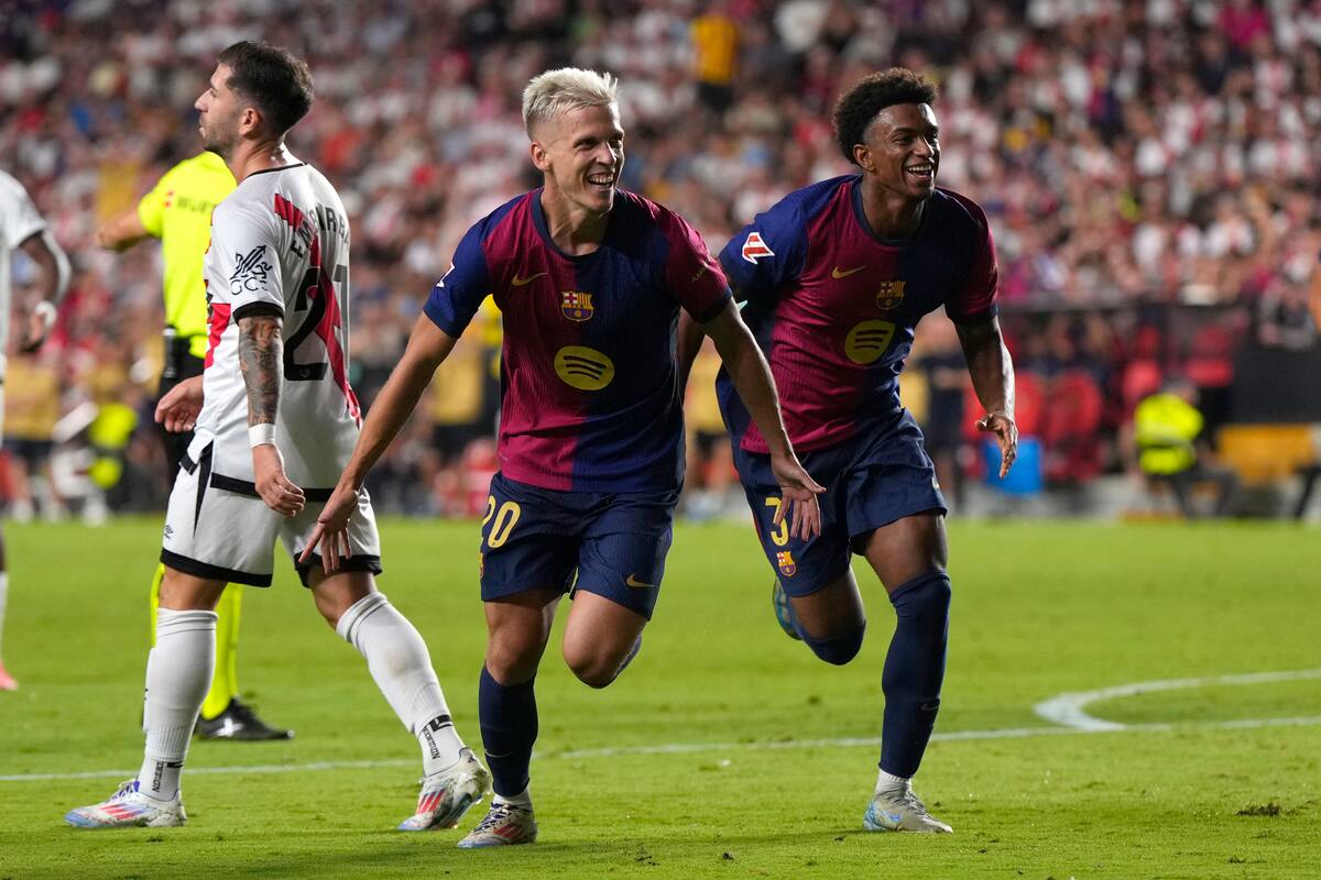 Dani Olmo se encuentra como agente libre. (AP Foto/Manu Fernandez)