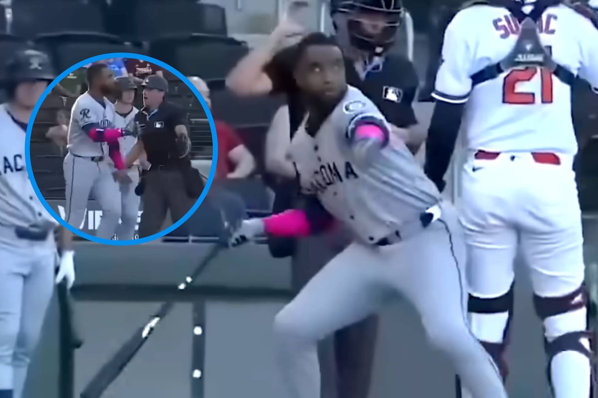 Víctor Robles rompe el silencio tras su expulsión y revela por qué lanzó el bate al pitcher