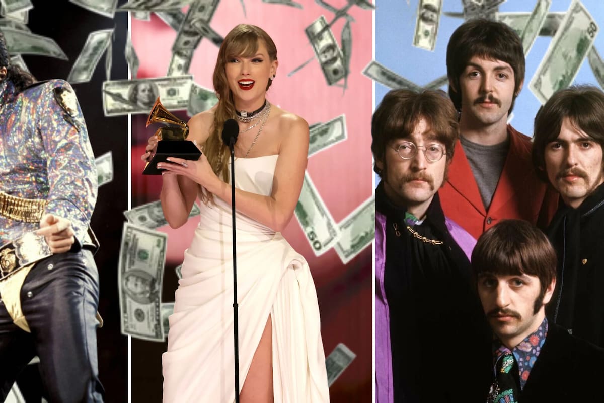 Estos son los 10 artistas más vendidos de todos los tiempos