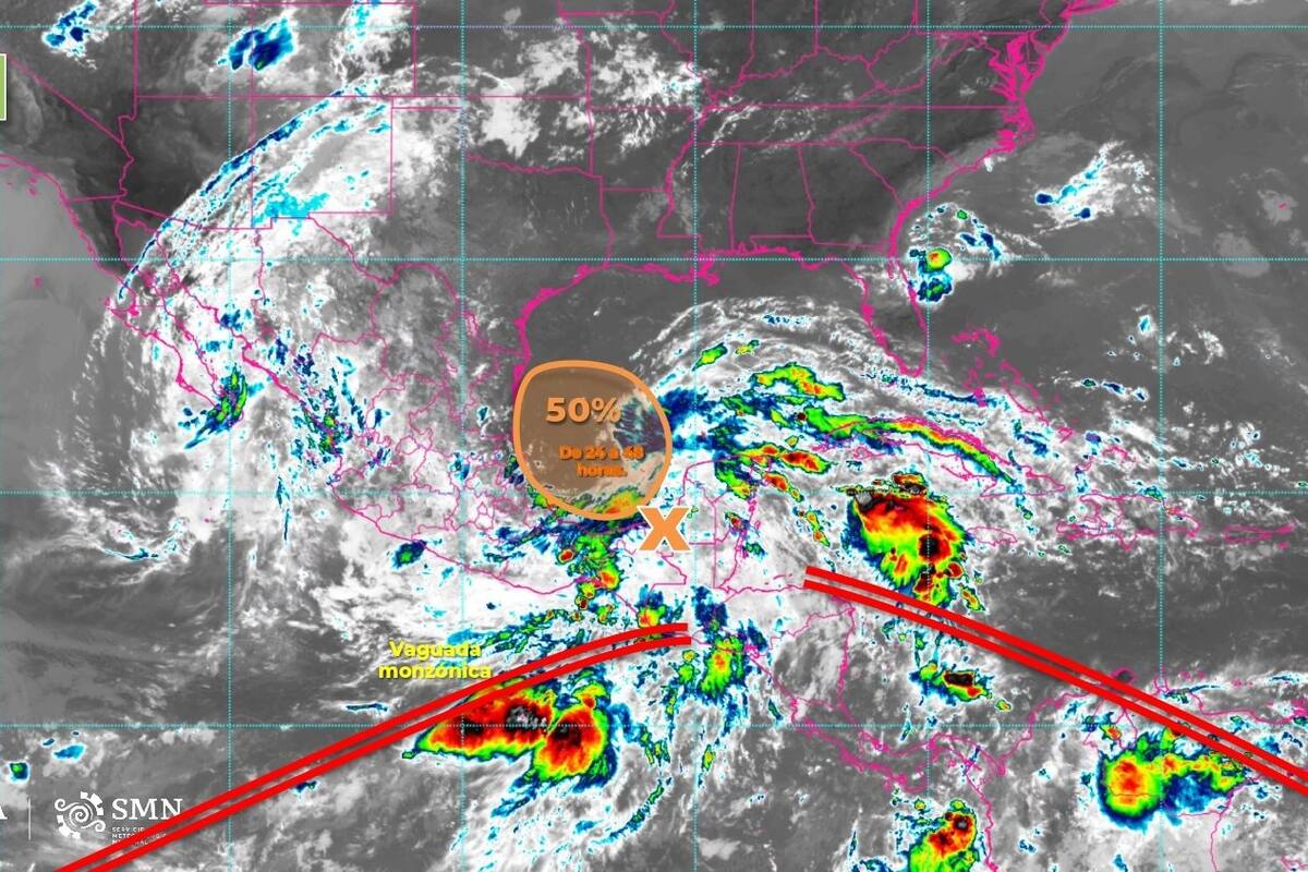 Nuevo ciclón amenaza el Golfo de México: Impacto potencial en Veracruz y Tamaulipas