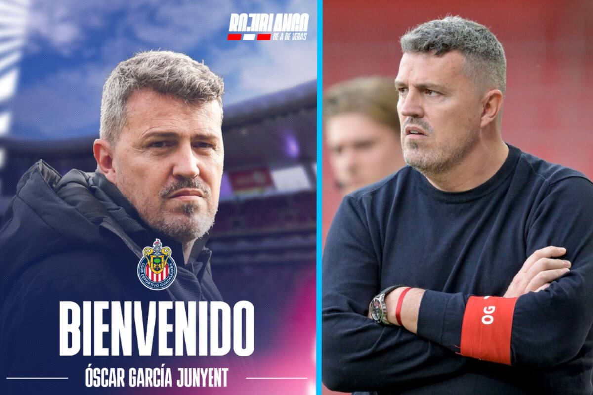 ¡Nuevo pastor! Las Chivas hacen oficial la llegada de Óscar García Junyent como su DT