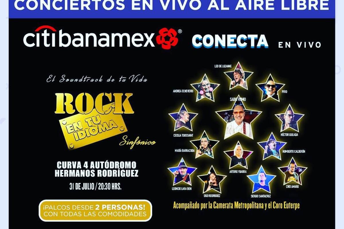 Regresa Rock en tu idioma sinfónico a los shows presenciales