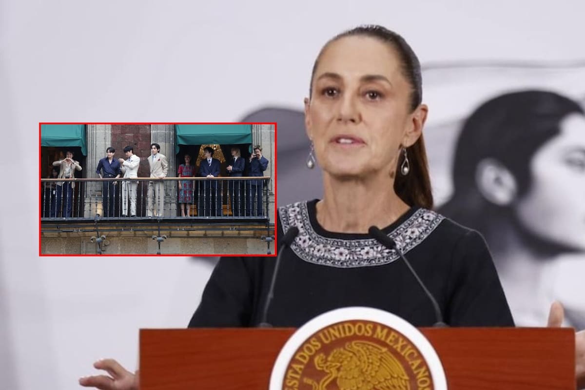 Sheinbaum anuncia regreso de BTS a México en 2027