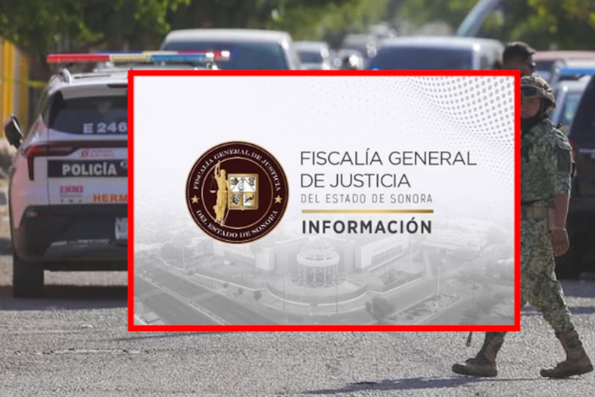 Ataque armado en Hermosillo deja dos muertos y un herido; Fiscalía investiga posible vínculo con narcomenudeo