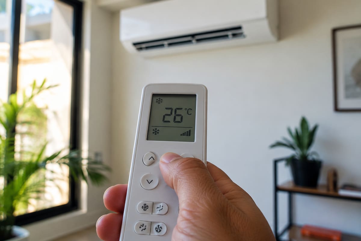 ¿A qué temperatura poner el aire acondicionado ante el calor de más de 45 grados? Por qué 26 °C no funciona para todos