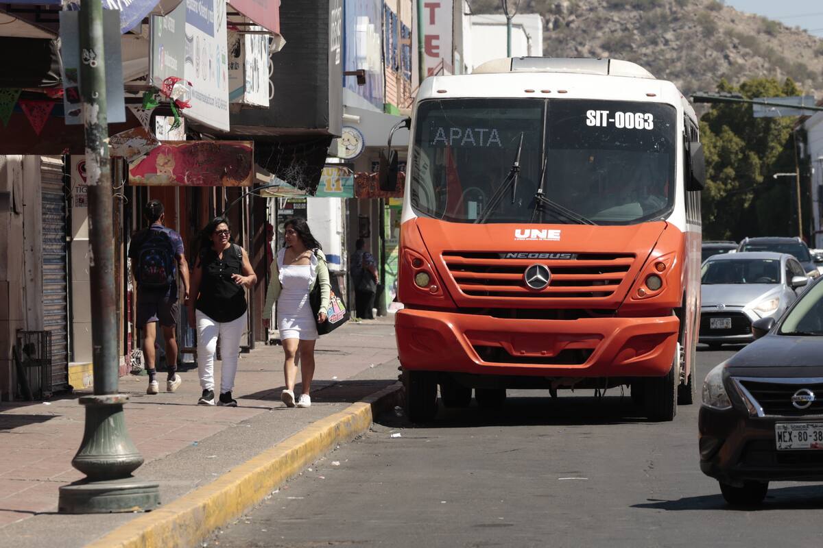 Continúa a la baja percepción de inseguridad en el transporte de Hermosillo