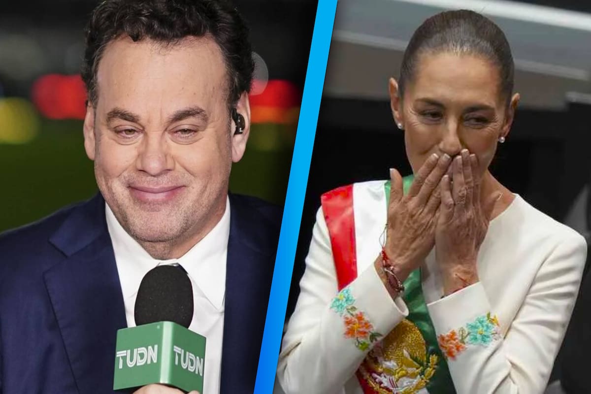 David Faitelson elogia a Claudia Sheinbaum: "Una mujer preparada y sensible como presidenta"