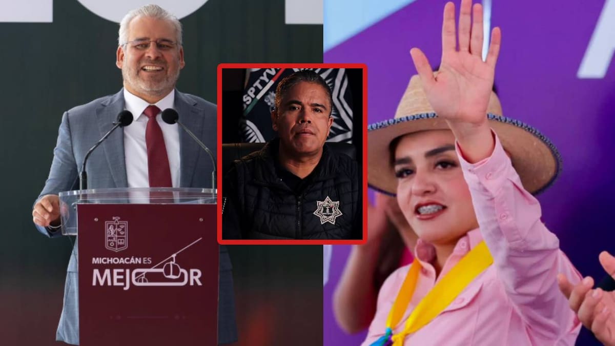 Despido de 109 policías de Uruapan desata disputa entre autoridades de Michoacán, luego que gobernador desmintiera a Grecia Quiroz