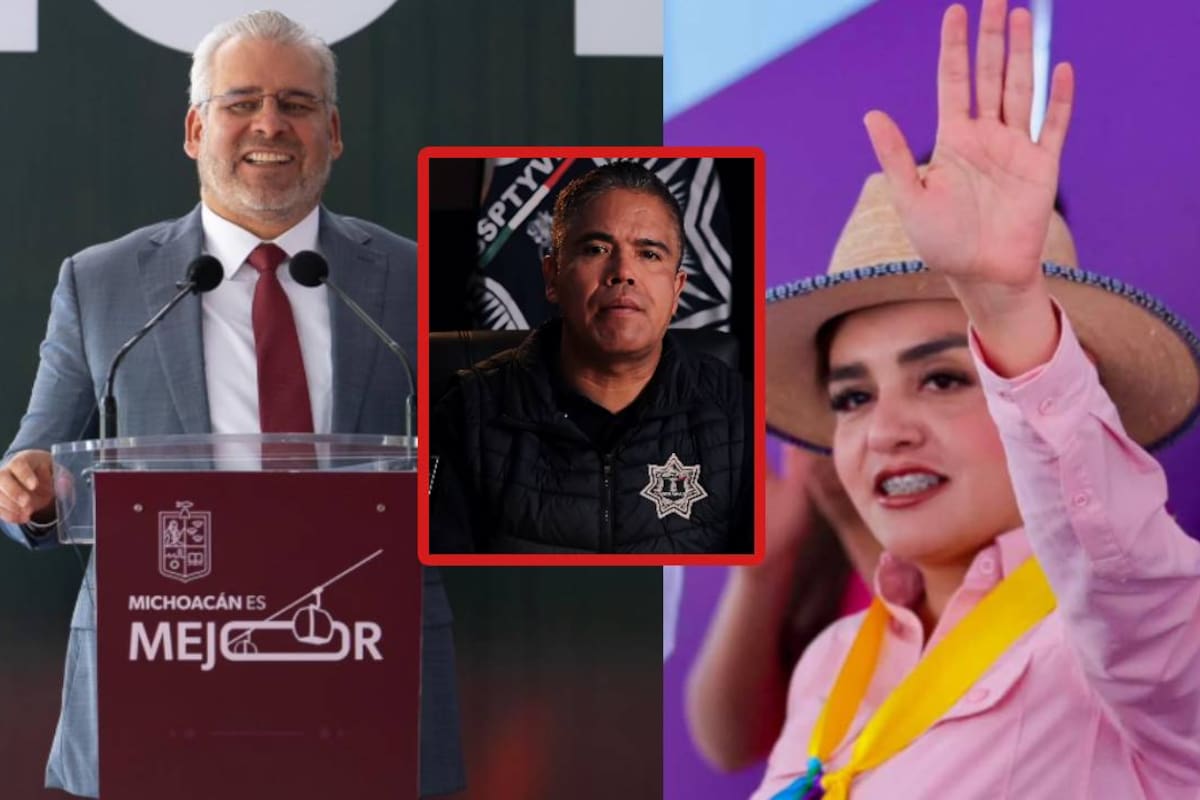 Despido de 109 policías de Uruapan desata disputa entre autoridades de Michoacán, luego que gobernador desmintiera a Grecia Quiroz