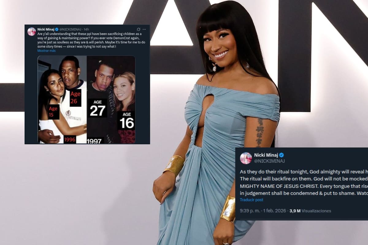Nicki Minaj explota contra Jay-Z y Trevor Noah durante los Grammy 2026: publica acusaciones graves en X mientras se desarrollaba la gala
