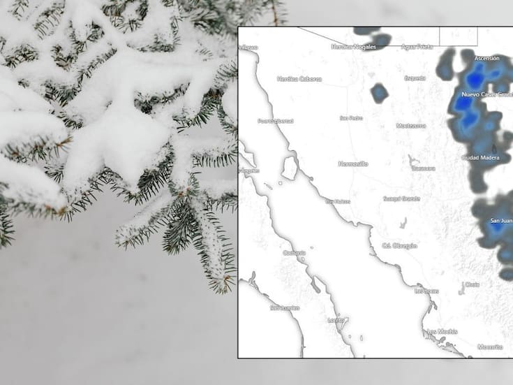 Frente frío 17 podría dejar la primera nevada en municipios del Oriente de Sonora el próximo 5 de diciembre