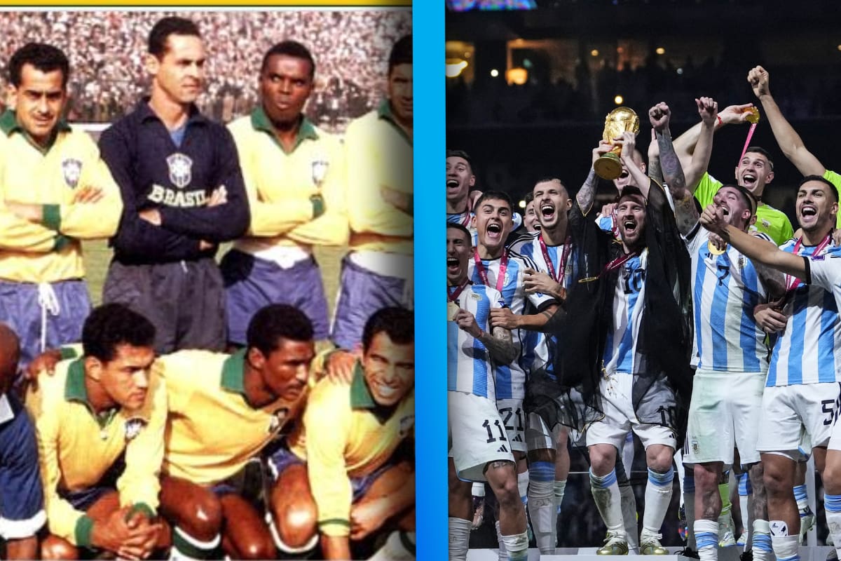Argentina busca romper una espera de 64 años: la hazaña que ningún campeón del mundo consigue desde Brasil en 1962