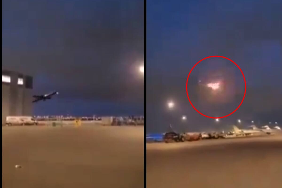 VIDEO: Avión Boeing de Air Canada se incendia después del despegue