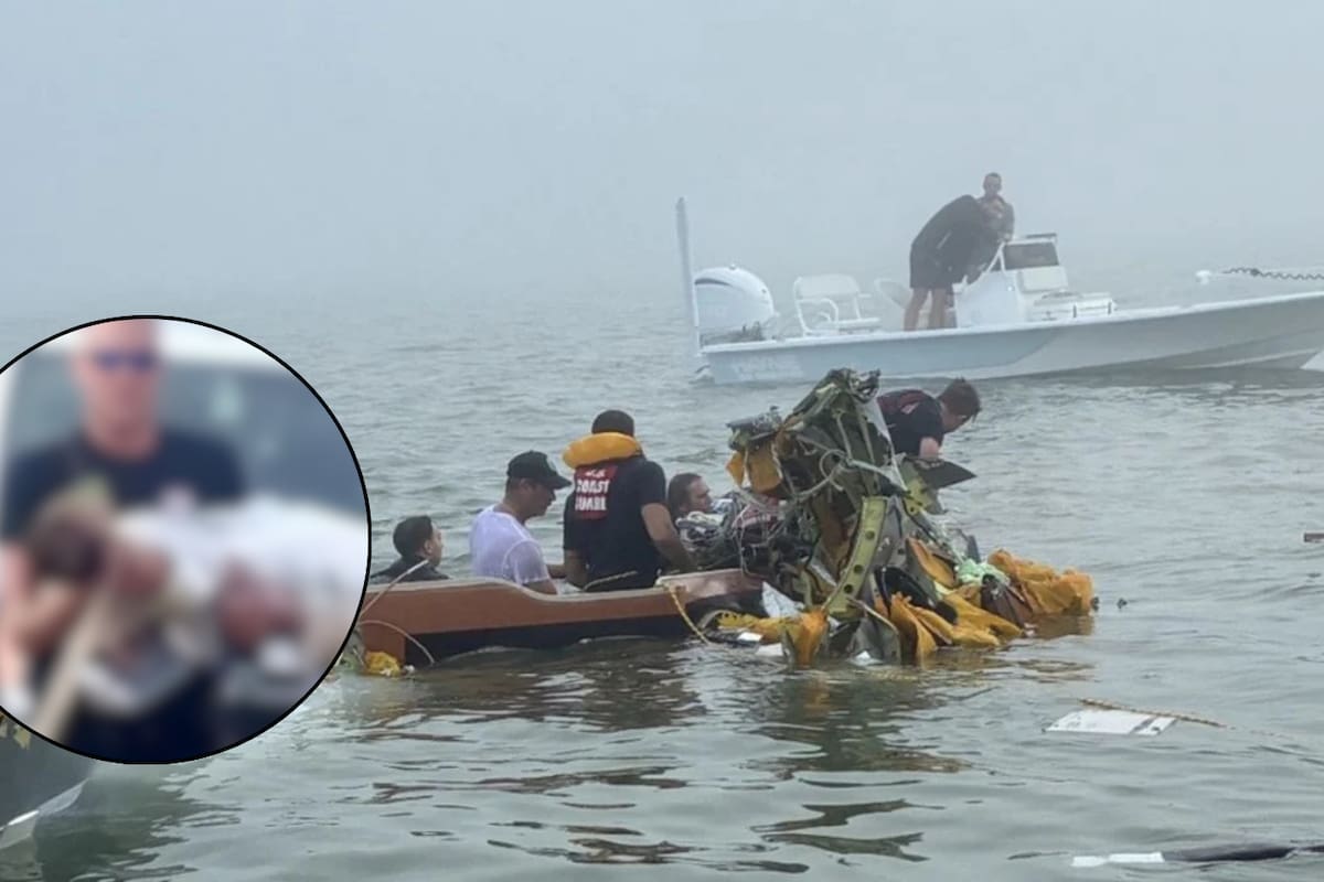 Federico, niño de 2 años, murió en un accidente de avión de la Marina en Texas; el menor tenía quemaduras en el 40% de su cuerpo y era trasladado para recibir atención médica especializada